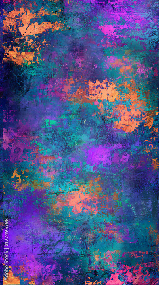 Fototapeta premium expressive glitch noise