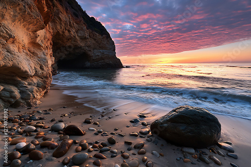  big sur sunrise beach