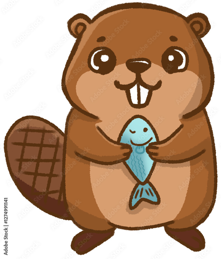 Fototapeta premium Little Beaver
