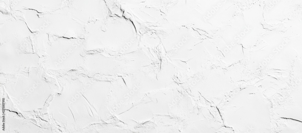 Obraz premium White textured plaster wall background