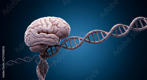 Generated Image,3d rendered illustration of a brain
