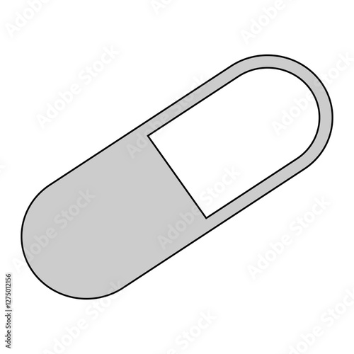 Pill illustration medicine medical capsule health