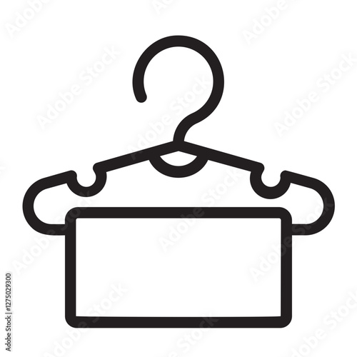 Clothes Hanger line icon