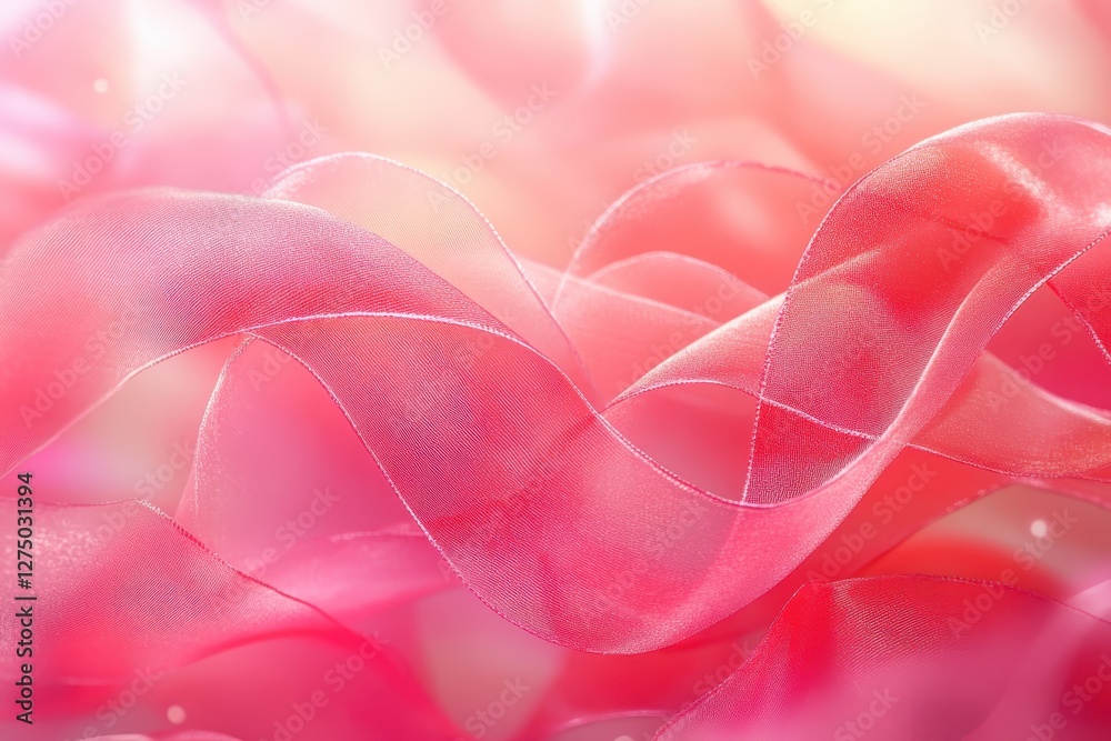 Valentine's Day Background Description Ribbons: Flowing ribbons for a touch of elegance and softness. Valentine's Day Background Description Ribbons: Flowing ribbons for a touch of elegance and softness.