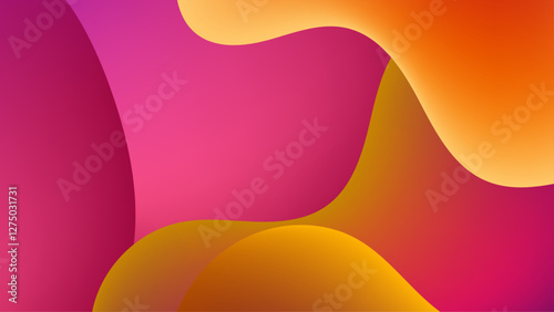 Abstract modern vibrant gradient background