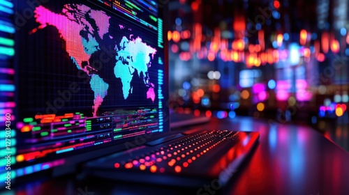 Global Network Monitoring: A Futuristic Digital Landscape