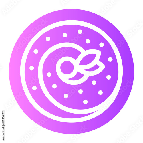 hummus gradient icon