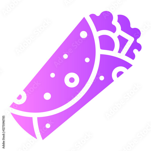 shawarma gradient icon