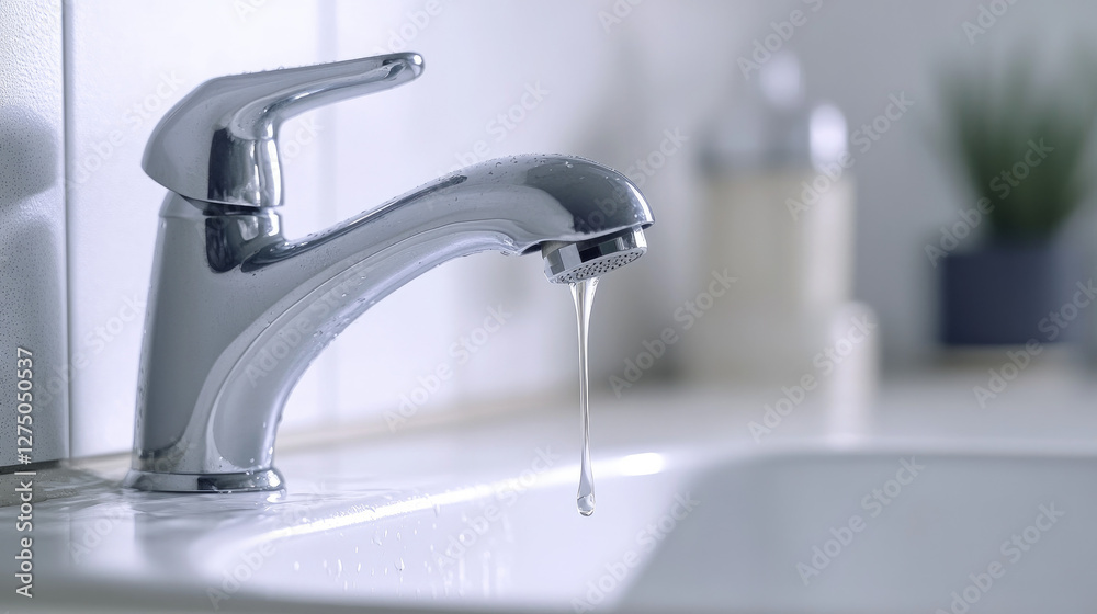 Close-up of a leaking faucet dripping water onto a white porcelain sink, highlighting the urgency of fixing a product issue. Close-up of a leaking faucet dripping water onto a white porcelain sink, highlighting the urgency of fixing a product issue.