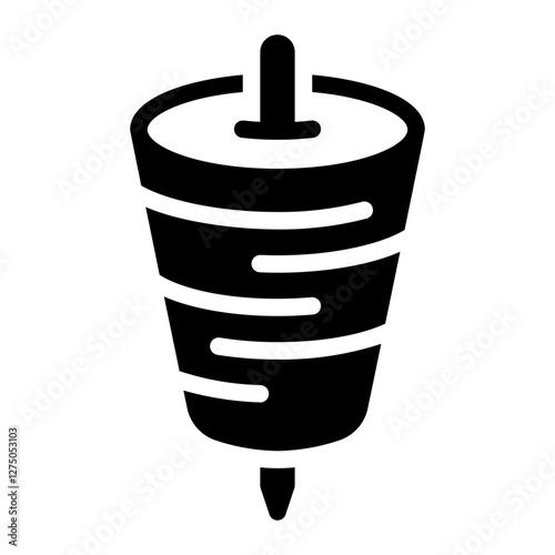 doner kebab glyph icon