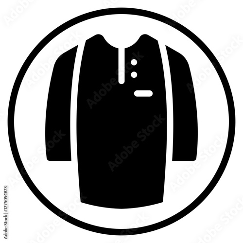 clothes glyph icon