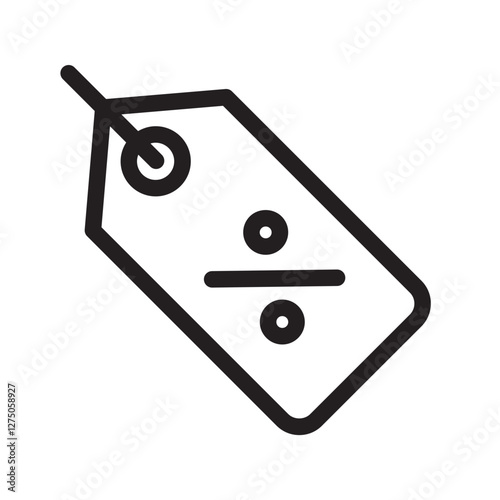 Discount Tag Outline Icon