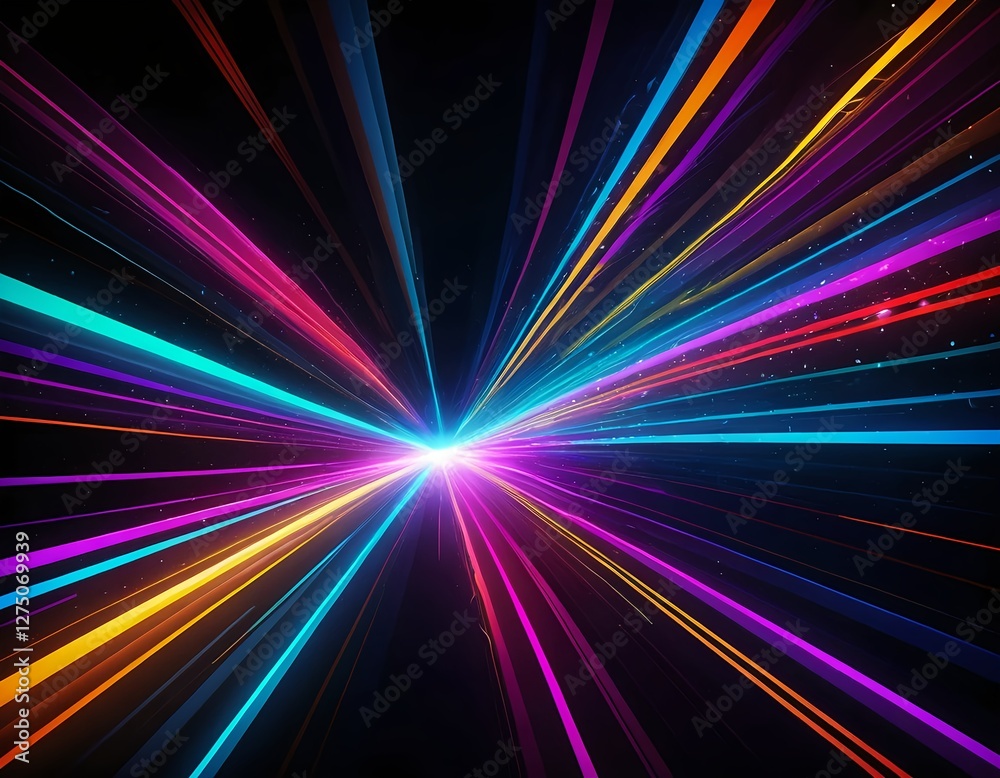 Neon Speed Lines Abstract Background Neon Speed Lines Abstract Background