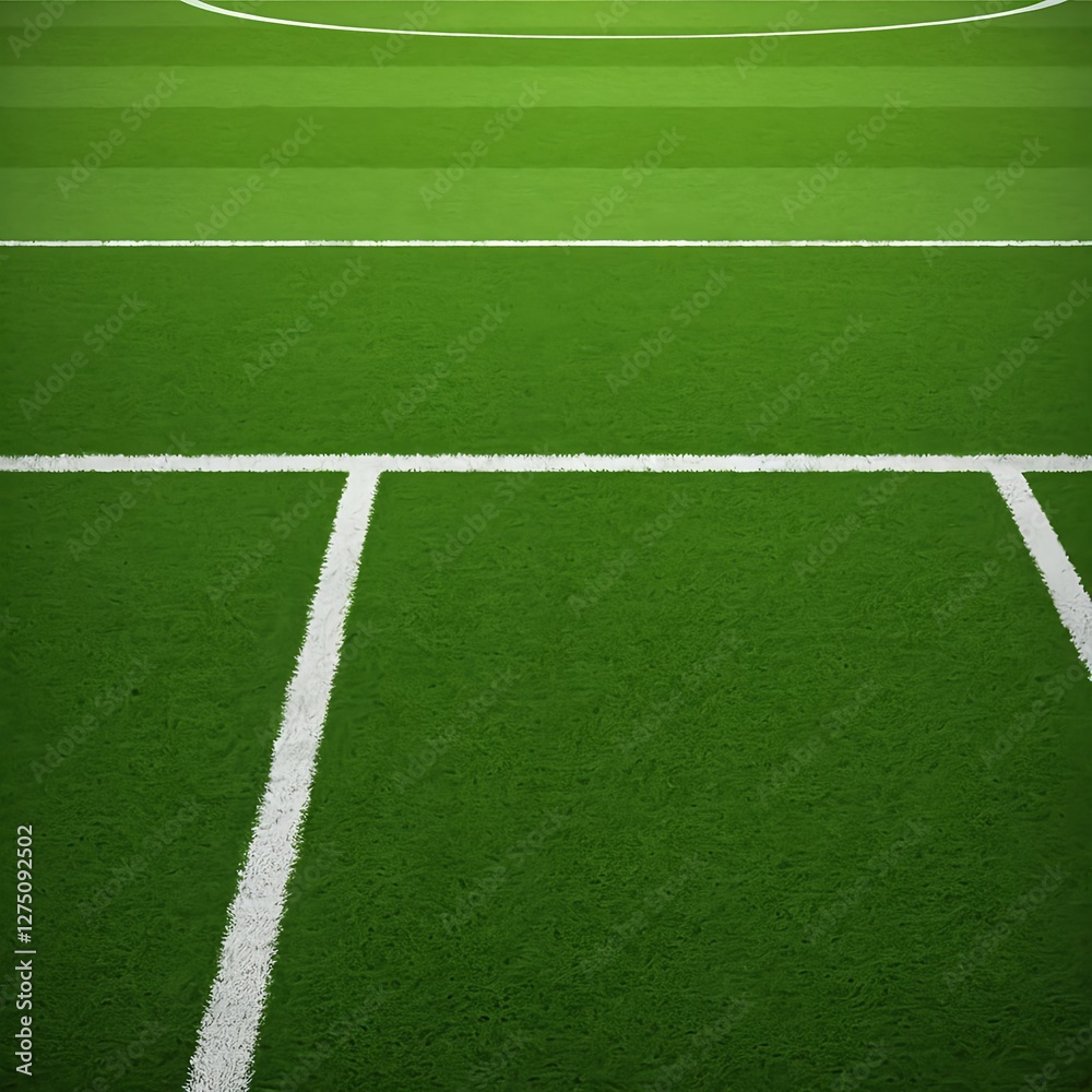Fototapeta premium Green Soccer Field Texture