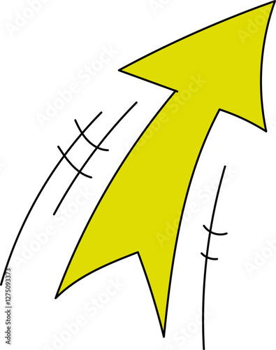 Cute Cartoon Effect Arrow