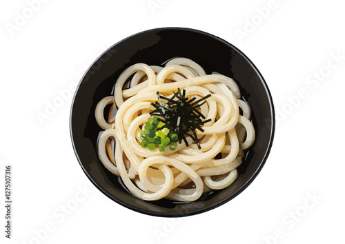 素うどん