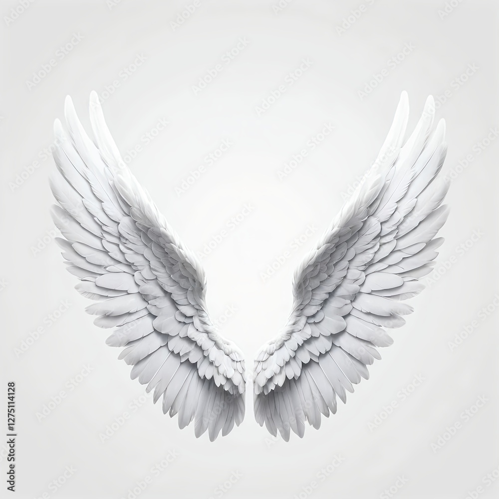 Fototapeta premium Pair of White Angel Wings