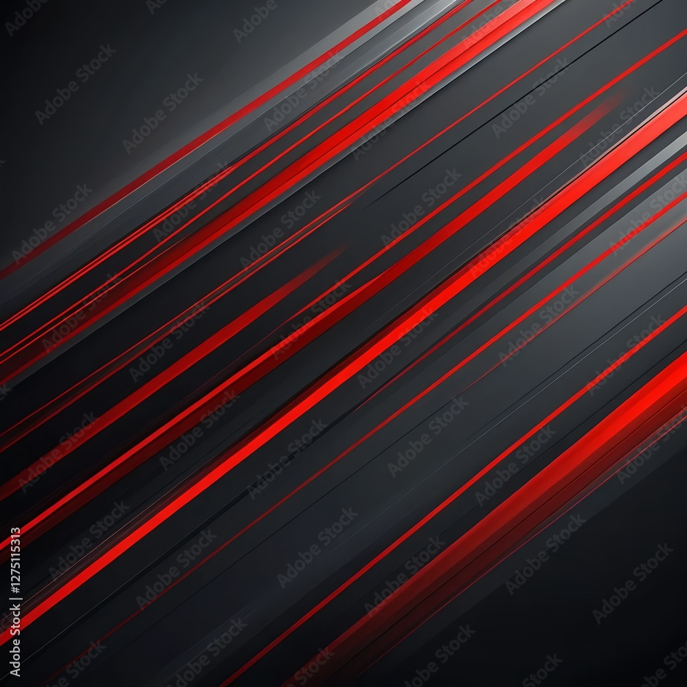Abstract Red and Black Diagonal Stripes Background Abstract Red and Black Diagonal Stripes Background