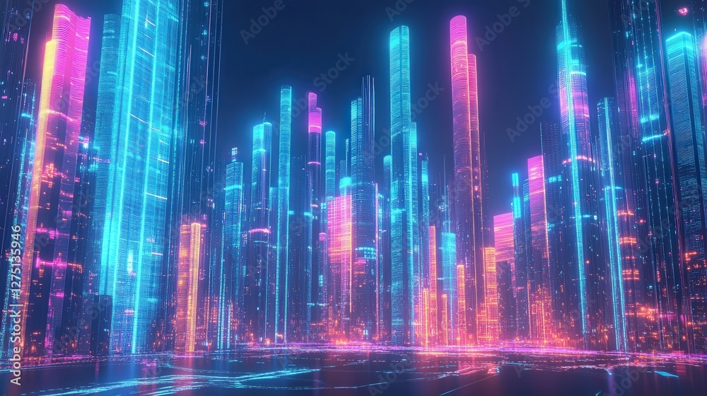 graphs rising above, symbolizing rapid business growth and innovation. A handshake in the foreground represents strong communication. graphs rising above, symbolizing rapid business growth and innovation. A handshake in the foreground represents strong communication.