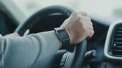 Hands on the Wheel: A close...