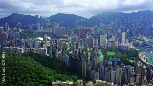 Wallpaper Mural Hong Kong Timelapse of Hong Kong city at night Torontodigital.ca