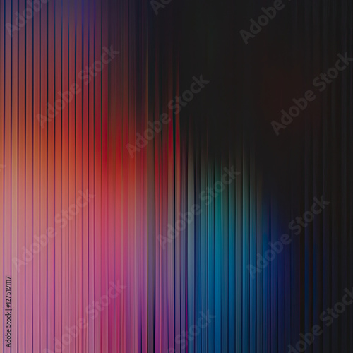 Colorful gradient background with lines effect