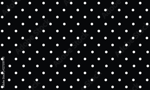 Polka dot background. Abstract wallpaper. Black and white seamless pattern. Dotted cute pattern. artistic doodle sketch tiny dots seamless surface design. design EPS 20  