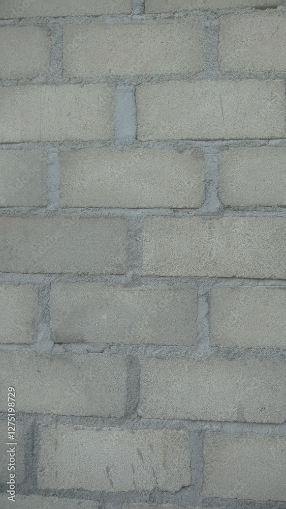 Obraz premium white brick wall texture