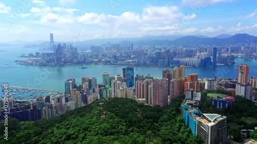 Wallpaper Mural Hong Kong Timelapse of Hong Kong city at night Torontodigital.ca