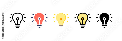 Creativity Multistyle Icon Set