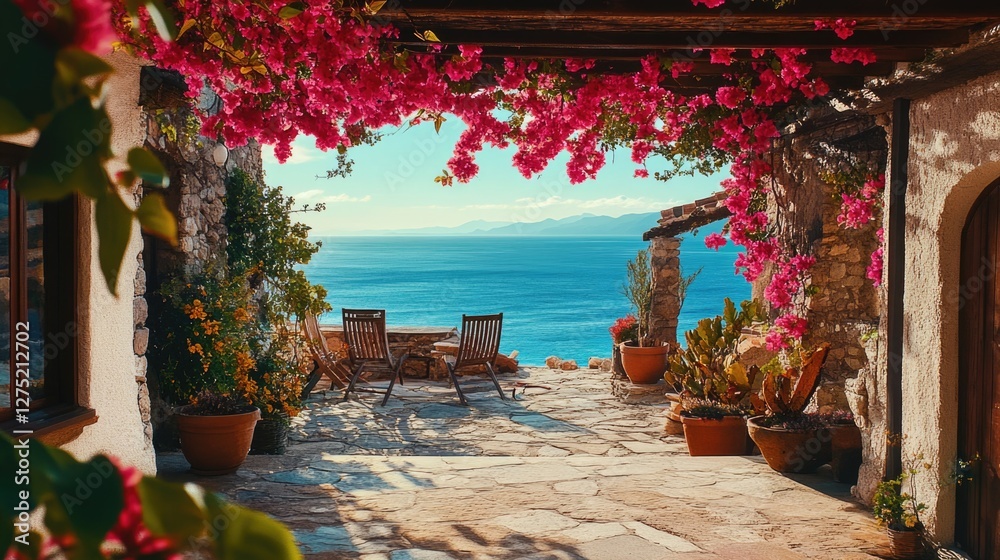 Obraz premium Beachside Patio Furniture