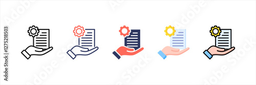 Proposal Multistyle Icon Set