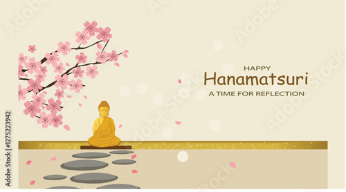 Hanamatsuri Reflection Artwork