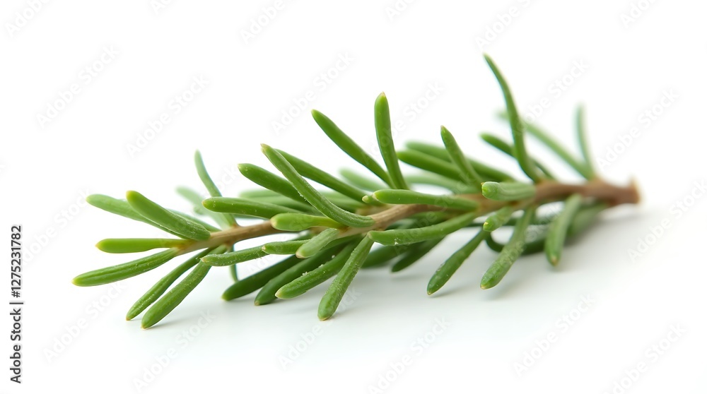 Fototapeta premium fresh rosemary isolated on white bg