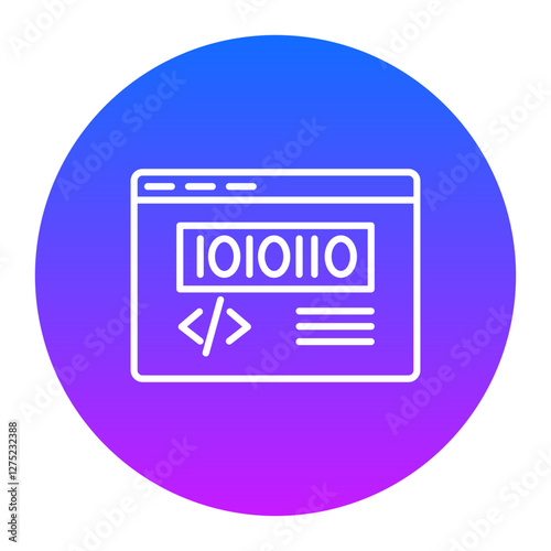 Binary Code Icon