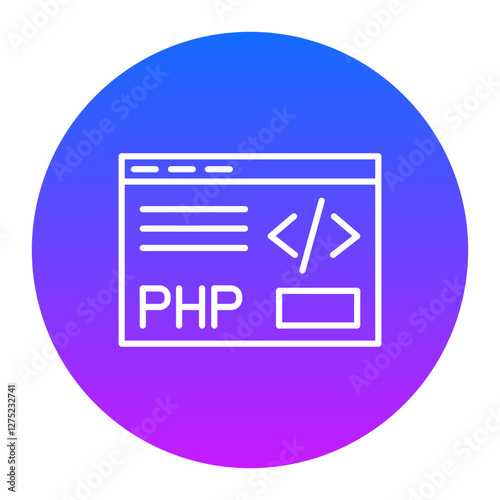 PHP Coding Icon