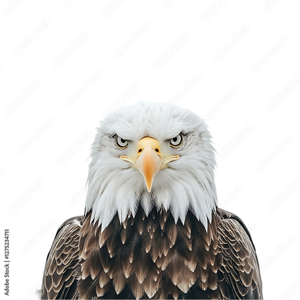 Fototapeta premium Close-up Bald Eagle Portrait