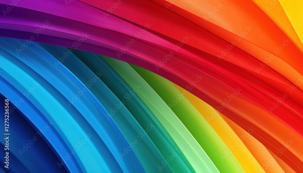 Obraz premium Colorful abstract lines background for presentations, web design, and creative projects