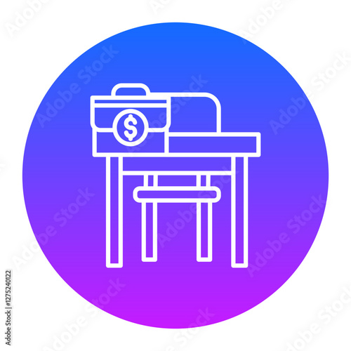 Desk Chair Icon