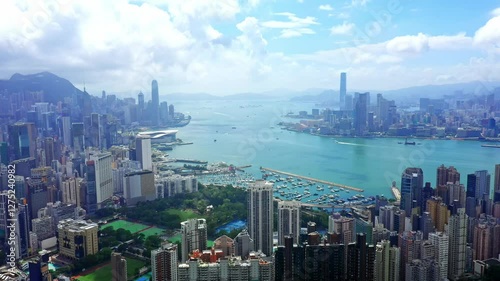 Wallpaper Mural Hong Kong Timelapse of Hong Kong city at night Torontodigital.ca