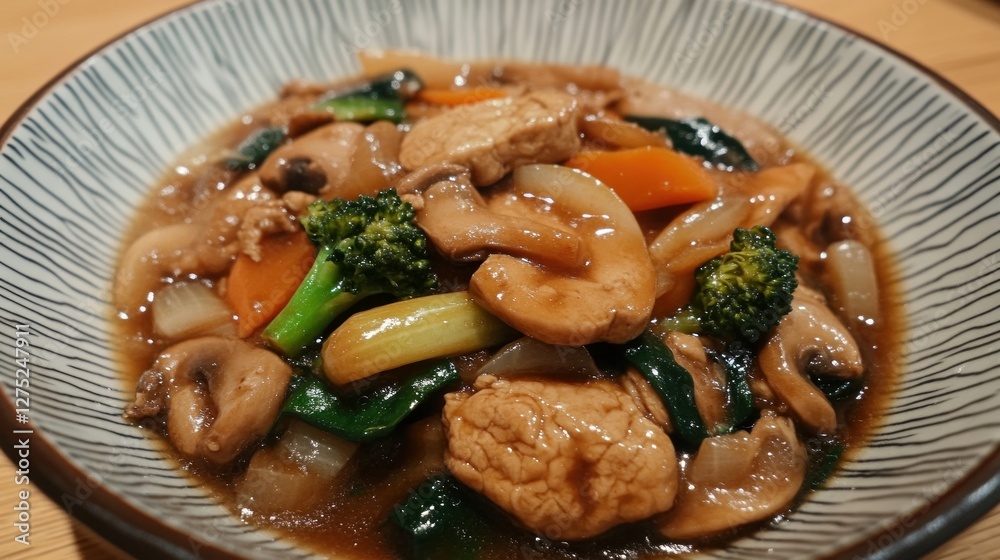 Delectable Mushroom and Tofu Stir-fry: A Savory Asian Delight Delectable Mushroom and Tofu Stir-fry: A Savory Asian Delight