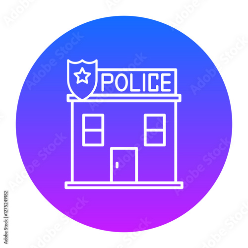 Police Station Icon