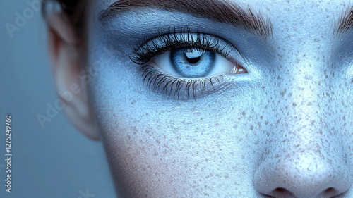 eye seen up close