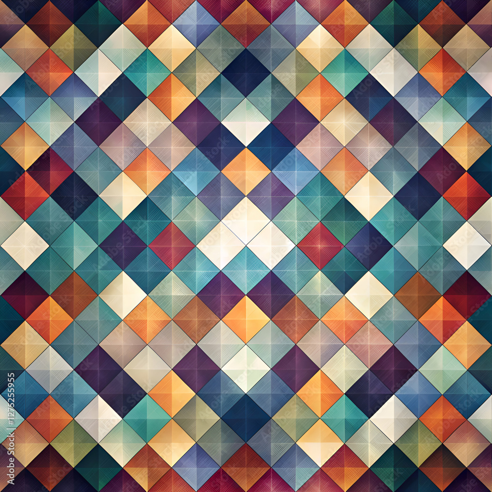 Colorful Geometric Pattern Background | Abstract Art Design Colorful Geometric Pattern Background | Abstract Art Design