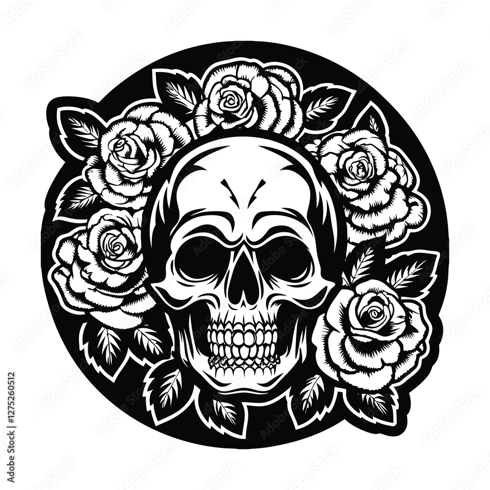 Fototapeta premium skull and crossbones