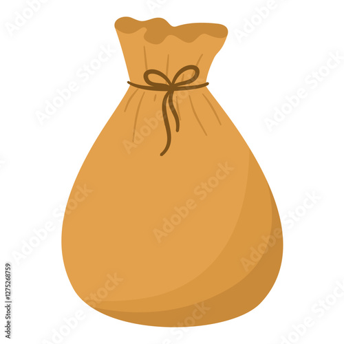 Bag of Money. Donation Bag for Ramadan Charity