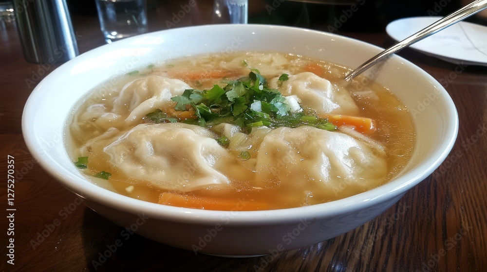 Delectable Dumpling Soup: A Warm and Flavorful Culinary Delight Delectable Dumpling Soup: A Warm and Flavorful Culinary Delight