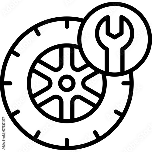 Tyre Repair Icon