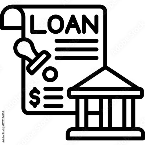 Bank Loan Icon