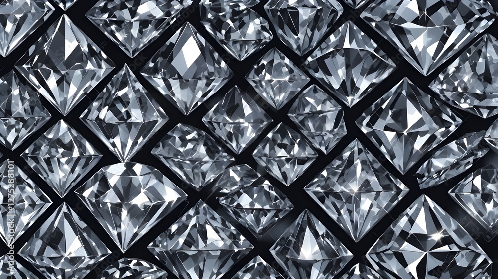 Obraz premium Diamond pattern